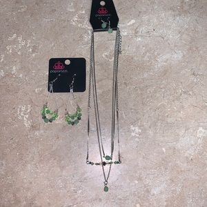 Necklace and earring set